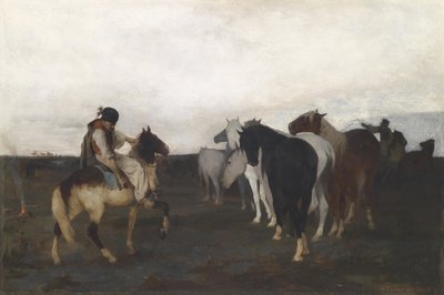 Puszta Horses by Otto von Faber du Faur